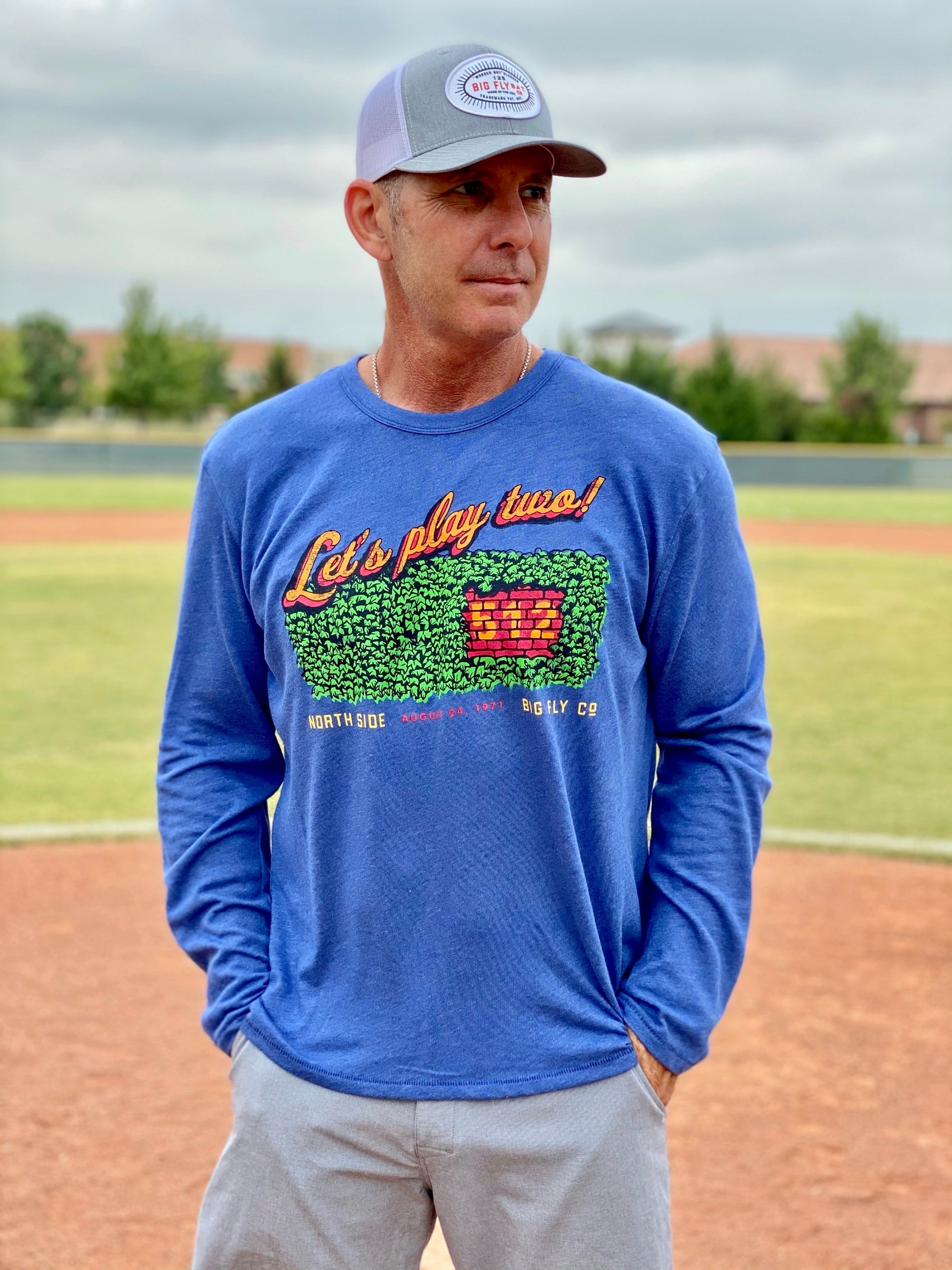 Let's Play Two! Vintage Long Sleeve – Big Fly Gear